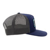 Hooey "Cactus Ropes Texas" "CR082" Navy Grey Mesh Snapback Trucker - Southern Girls Boutique