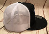 Lazy J Black and White Texas Flag Hereford Patch Cap (4") - Southern Girls Boutique