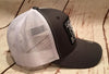 Lazy J Gray and White Elevation Hereford Patch Cap   Mesh Trucker - Southern Girls Boutique