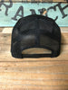 Lazy J Ranch Wear Black & Black Serape Patch Cap (4") - Southern Girls Boutique
