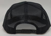 Lazy J Ranch Wear Black & Black 4" Skull & Flowers  Trucker Cap - Southern Girls Boutique