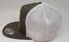 Lazy J Ranch Wear Brown & White 4" Retro 1915 Patch Trucker Cap - Southern Girls Boutique