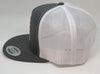 Lazy J Grey and White American Flag Hereford Patch Cap   Mesh Trucker - Southern Girls Boutique