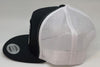 Lazy J Black and White Elevation Hereford Patch Cap   Mesh Trucker - Southern Girls Boutique