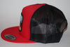 Lazy J Ranch Wear Red & Black Serape Patch Cap (4") - Southern Girls Boutique
