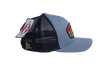 Red Dirt Hat Deer Patch Grey/ Black Mesh Trucker Patch Cap RDHC- 114 - Southern Girls Boutique