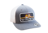 Red Dirt Hat Neon Buffalo Grey White Mesh Trucker Patch Cap RDHC- 214 - Southern Girls Boutique