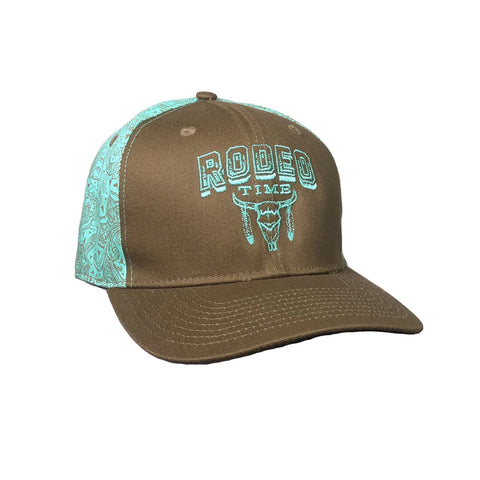 Dale Brisby Rodeo Time Brown Paisley Flatbill - Southern Girls Boutique