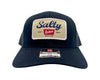 Salty Rodeo 12OZ Black Mesh Snapback Trucker Hat - Southern Girls Boutique