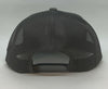 Hooey Western Leather Patch Hat Snapback Trucker Grey With Mesh 2114T-GYCH - Southern Girls Boutique